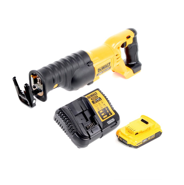Dewalt DCS 380 D1 Akumulatorowa pilarka szablasta Pilarka szablasta 18 V + 1x akumulator 2,0 Ah + ładowarka