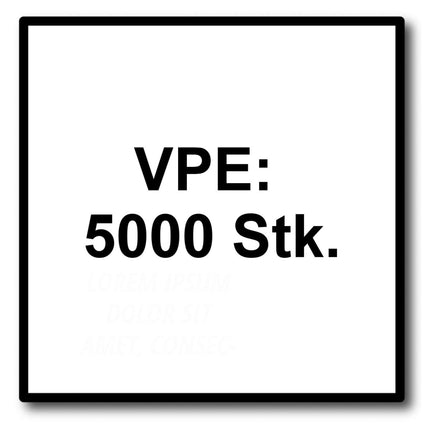 SPAX GIX-D Schnellbauschrauben 3,5 x 45 mm 5000 Stk ( 5x 1991170350456 ) Bohrspitze Phosphatiert Vollgewinde Trompetenkopf Kreuzschlitz H2
