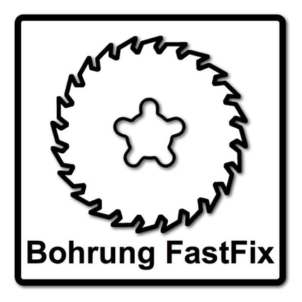 Zestaw specjalnych tarcz pilarskich Festool TF58 3x 190 x 2,6 mm 190 mm ( 3x 492051 ) 58 zębów