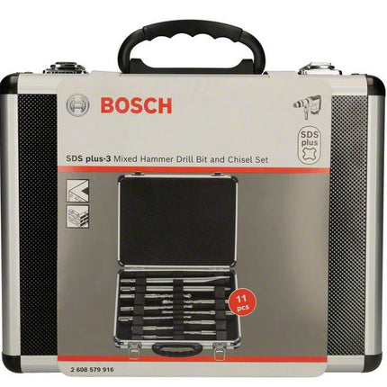 Bosch SDS-plus Bohrer und Meißel Set 11tlg. + Koffer ( 2608579916 ) PGM zertifiziert - Toolbrothers