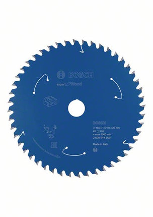 Bosch Kreissägeblatt Expert for Wood 165 x 1,0 x 20 mm 48 Zähne für Holz ( 2608644509 ) - Toolbrothers