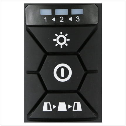 Makita DML 810 RG Akumulatorowy naświetlacz LED 18 / 36 V ( 2 x 18 V ) 5500 lm IP54 + 2x akumulator 6,0 Ah + ładowarka