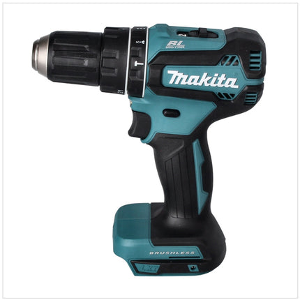 Makita DHP 485 T1 akumulatorowa wiertarko-wkrętarka udarowa 18 V 50 Nm bezszczotkowa + 1x akumulator 5,0 Ah - bez ładowarki