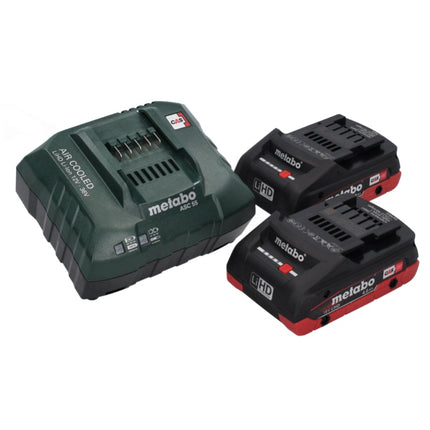 Metabo KS 18 LTX 66 BL Akumulatorowa pilarka tarczowa 18 V 165 mm + 2x akumulator 4,0 Ah + ładowarka + metaBOX