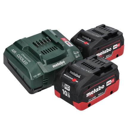 Metabo KS 18 LTX 66 BL Akumulatorowa pilarka tarczowa 18 V 165 mm + 2x akumulator 10,0 Ah + ładowarka + metaBOX