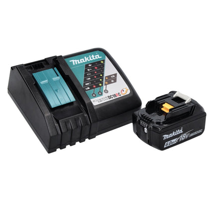 Makita DDF 486 RG1J akumulatorowa wiertarko-wkrętarka 18 V 130 Nm bezszczotkowa + 1x akumulator 6,0 Ah + ładowarka + Makpac