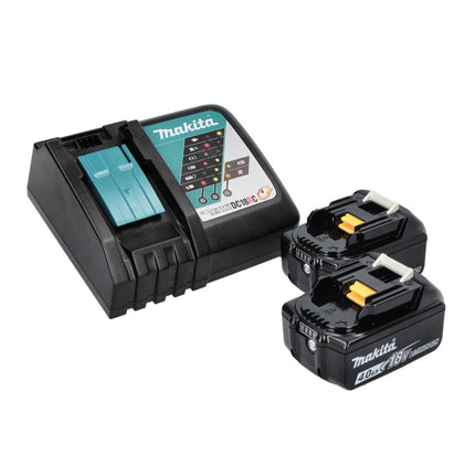 Makita DHP 486 RM akumulatorowa wiertarka udarowa 18 V 130 Nm bezszczotkowa + 2x akumulator 4,0 Ah + ładowarka