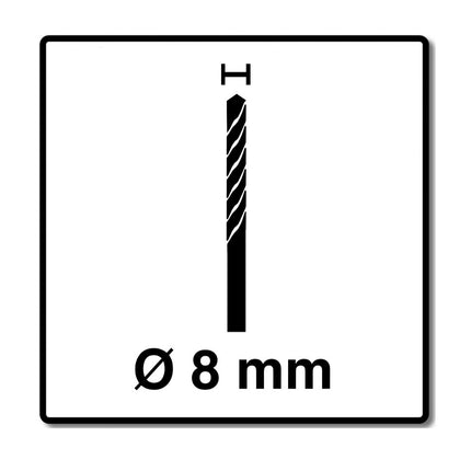 Alpen C Protector Spezialbohrer Feinsteinzeug Fliesenbohrer 8,0 x 106 mm