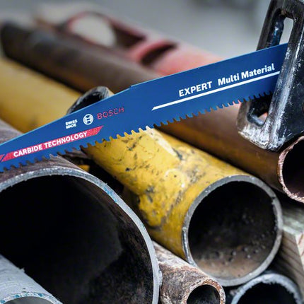 Bosch Expert S 1256 XHM Multi Material Säbelsägeblatt 300 mm 10 Stk. ( 2608900395 ) Carbide Technology
