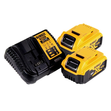 DeWalt DCS 571 P2 Akumulatorowa pilarka tarczowa 18 V 115 mm bezszczotkowa + 2x akumulator 5,0 Ah + ładowarka + TSTAK