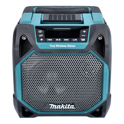Makita DMR 203 RT Głośnik Bluetooth 12 V 18 V IP64 + 2x akumulator 5,0 Ah + ładowarka