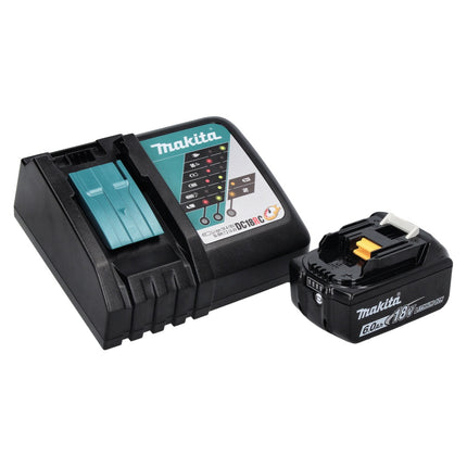 Makita DMR 203 RG1 Głośnik Bluetooth 12 V 18 V IP64 + 1x akumulator 6,0 Ah + ładowarka