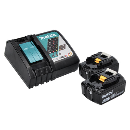 Makita DMR 203 RG Głośnik Bluetooth 12 V 18 V IP64 + 2x akumulator 6,0 Ah + ładowarka