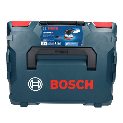 Bosch GEX 18V-125 Profesjonalna akumulatorowa szlifierka oscylacyjna bezszczotkowa 18 V 125 mm ( 0601372200 ) + L-BOXX - bez akumulatora, bez ładowarki