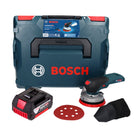 Bosch GEX 18V-125 Profesjonalna akumulatorowa szlifierka oscylacyjna bezszczotkowa 18 V 125 mm + 1x akumulator 5,0 Ah + L-BOXX - bez ładowarki