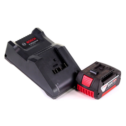 Bosch GWS 18V-10 Profesjonalna akumulatorowa szlifierka kątowa 18 V 125 mm bezszczotkowa + 1x akumulator 5,0 Ah + ładowarka + L-Boxx