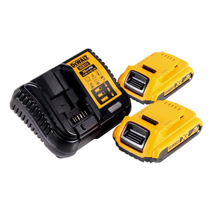DeWalt DCL 074 D2 Akumulatorowy reflektor budowlany 18 V 5000 lm 4000 kelwinów + 2x akumulator 2,0 Ah + ładowarka