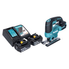 Makita DJV 184 RT wyrzynarka akumulatorowa 18 V bezszczotkowa + 2x akumulator 5,0 Ah + ładowarka