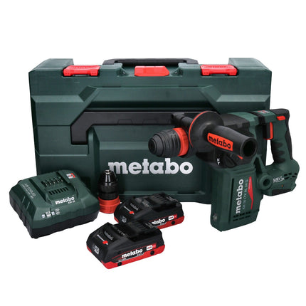 Metabo KH 18 LTX BL 24 Q akumulatorowy kombi-młot 18 V 2,2 J + 2x akumulator 4,0 Ah + ładowarka + metaBOX ( 601714800 )