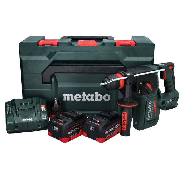 Metabo KH 18 LTX BL 24 Q akumulatorowy kombi-młot 18 V 2,2 J + 2x akumulator 5,5 Ah + ładowarka + metaBOX ( 601714660 )
