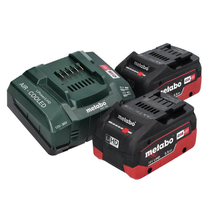 Metabo KH 18 LTX BL 24 Q akumulatorowy kombi-młot 18 V 2,2 J + 2x akumulator 5,5 Ah + ładowarka + metaBOX ( 601714660 )