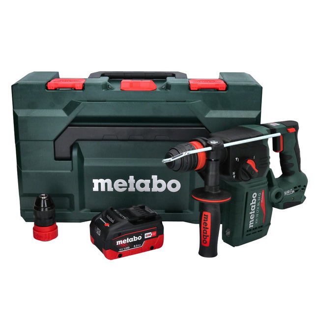 Metabo KH 18 LTX BL 24 Q akumulatorowy młot udarowo-obrotowy 18 V 2,2 J + 1x akumulator 8,0 Ah + metaBOX - bez ładowarki