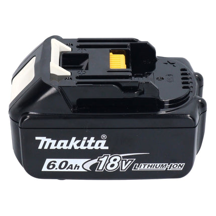 Makita DGA 513 G1 akumulatorowa szlifierka kątowa 18 V 125 mm bezszczotkowa + 1x akumulator 6,0 Ah - bez ładowarki