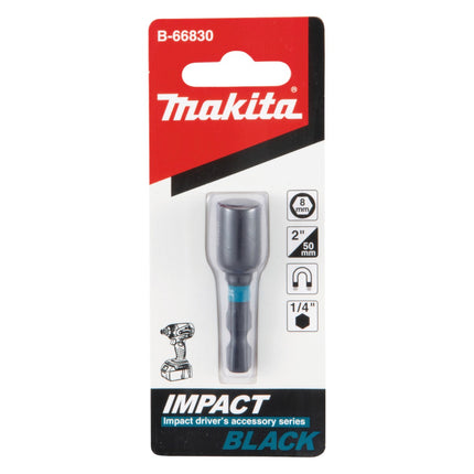 Makita B-66830 Klucz nasadowy SW8 50 mm 1/4" Impact czarny