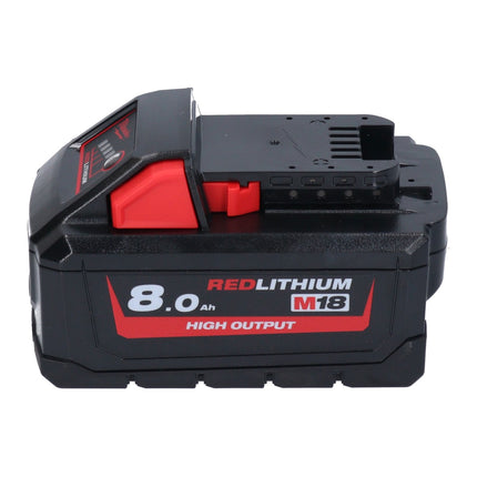 Milwaukee M18 BSX-801 akumulatorowa pilarka szablasta 18 V + 1x akumulator 8,0 Ah - bez ładowarki
