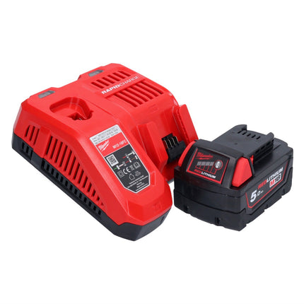 Milwaukee M18 FCHS35-501 Akumulatorowa pilarka łańcuchowa 18 V 35 cm 12,4 m/s + 1x akumulator 5,0 Ah + ładowarka