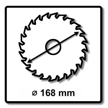 Festool tarcza pilarska do aluminium / tworzyw sztucznych HW F/FA 52 168 x 1,8 x 20 PW16 ( 205767 ) do TS 60 K, CSC-SYS 50