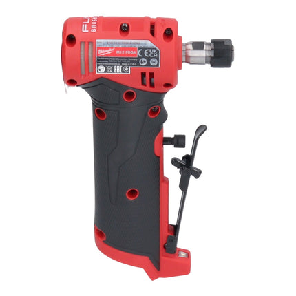Milwaukee M12 FDGA-401 Szlifierka prosta kątowa 12 V 6/8 mm bezszczotkowa + 1x akumulator 4,0 Ah + ładowarka