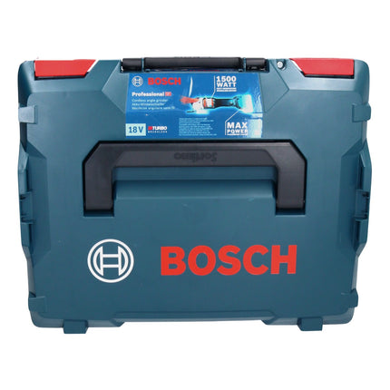Bosch GWX 18V-15 SC Profesjonalna akumulatorowa szlifierka kątowa 18 V 125 mm BITURBO X-LOCK + 1x akumulator ProCORE 8,0 Ah + L-BOXX - bez ładowarki