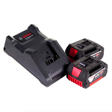 Akumulatorowa wiertarko-wkrętarka udarowa Bosch GSB 18V-21 18 V 55 Nm + 2x akumulator 4,0 Ah + ładowarka + walizka L