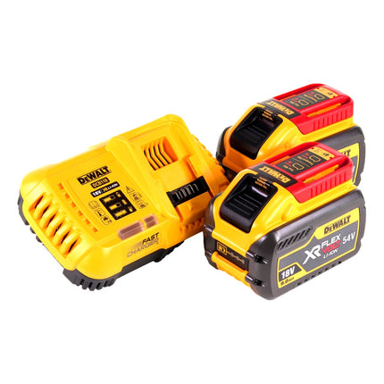 Akumulatorowa pilarka tarczowa DeWalt DCS 575 X2 54 V FlexVolt 190 mm bezszczotkowa + 2x akumulator 9,0 Ah + ładowarka