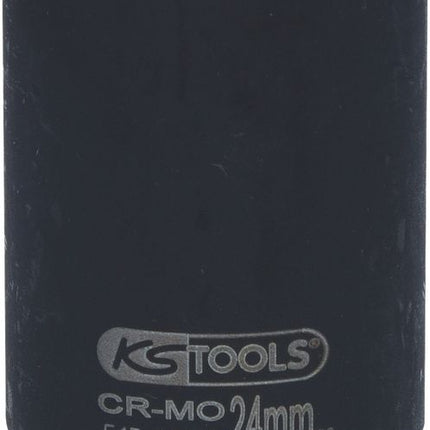 KS TOOLS 1/2" 12-kant-Kraft-Stecknuss, lang, 24 mm ( 515.0957 )