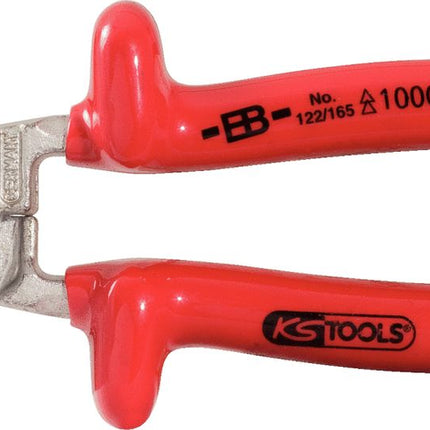 KS TOOLS 1000V Einhand-Kabelschneider, 165mm ( 117.1287 )