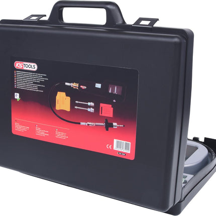 KS TOOLS Kompressions-Druckprüfgerät für Dieselmotoren mit Diagrammschreiber, 53-tlg ( 150.1656 ) - Toolbrothers