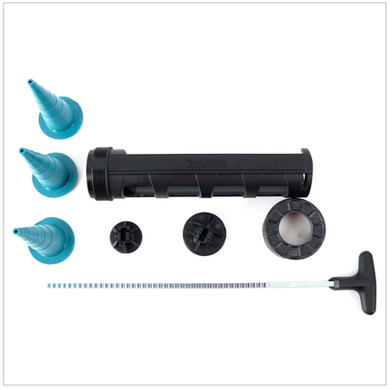 Makita DCG 180 RYEX 18 V Akku Kartuschenpistole Set mit 2x 1,5 Ah Akku und Ladegerät im Koffer - Toolbrothers