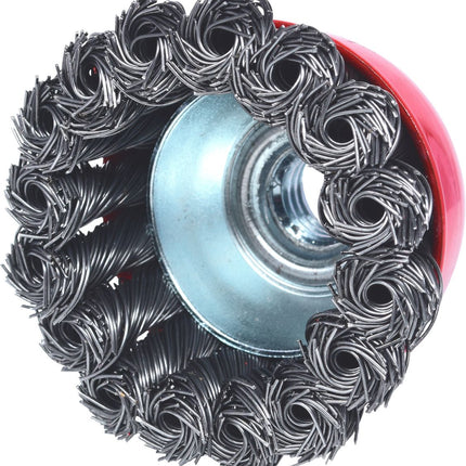 KS TOOLS Stahldrahttopfbürste 0,5mm, Ø 65mm ( 340.0022 ) - Toolbrothers