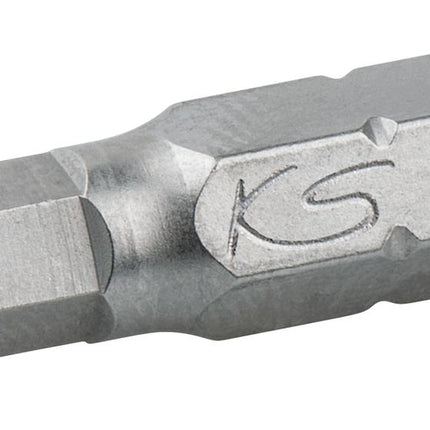 KS TOOLS 1/4" Bit Innensechskant, 25mm, 3/16"  ( 911.3573 ) - Toolbrothers