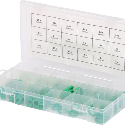 KS TOOLS Sortiment O-Ringe, HNBR, Innen Ø 3-22mm, 225-tlg ( 970.0260 ) - Toolbrothers