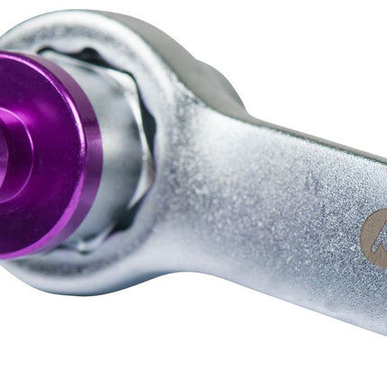 KS TOOLS Bremsen-Entlüftungsschlüssel, extra kurz, 9 mm, lila ( 160.0728 ) - Toolbrothers