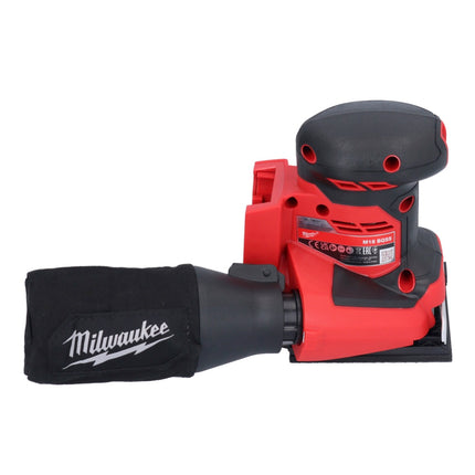 Milwaukee M18 BQSS-401 akumulatorowa szlifierka oscylacyjna 18 V 113 x 104 mm bezszczotkowa + 1x akumulator 4,0 Ah + ładowarka