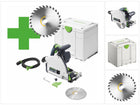 Festool TS 60 K-Plus Master Edition pilarka wgłębna 1500 W 168 mm ( 577847 ) + tarcza pilarska + Systainer