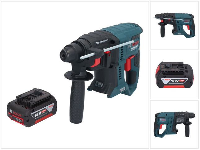 Bosch GBH 18V-21 Professional akumulatorowa wiertarko-wkrętarka udarowa 18 V 2,0 J SDS plus Brushless + 1x akumulator 5,0 Ah - bez ładowarki