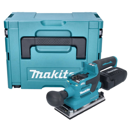 Makita DBO 382 ZJ akumulatorowa szlifierka oscylacyjna 18 V 93 x 185 mm bezszczotkowa + Makpac - bez akumulatora, bez ładowarki