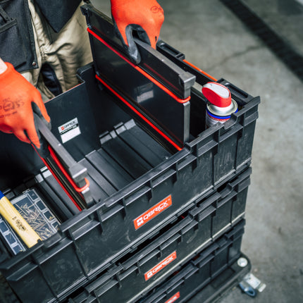 Qbrick System ONE Box 2.0 Plus pojemnik sztaplowany 576 x 359 x 237 mm 35 l sztaplowany