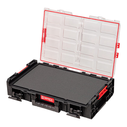 Qbrick System ONE Organizer XL 2.0 MFI sztaplowany 582 x 387 x 131 mm 13,6 l IP66 z wkładem piankowym