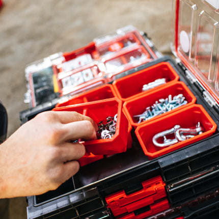 Qbrick System ONE Organizer M Plus sztaplowany 364 x 264 x 106 mm 4 l IP66 z 5 wkładami